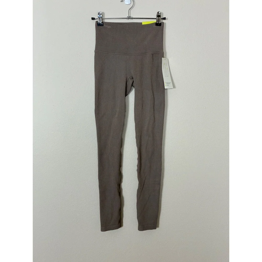 NWT All In Motion Tan High-Rise Leggings‎ Leggings Women's Size XS (C5)